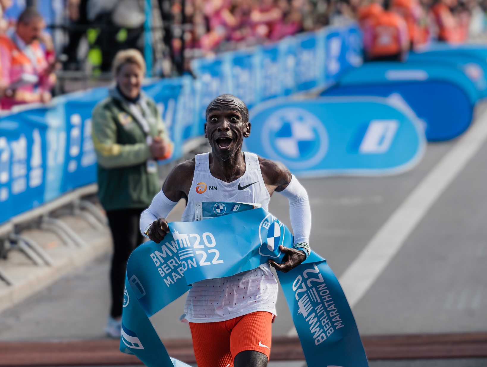 Weltrekord bei BMW Berlin-Marathon